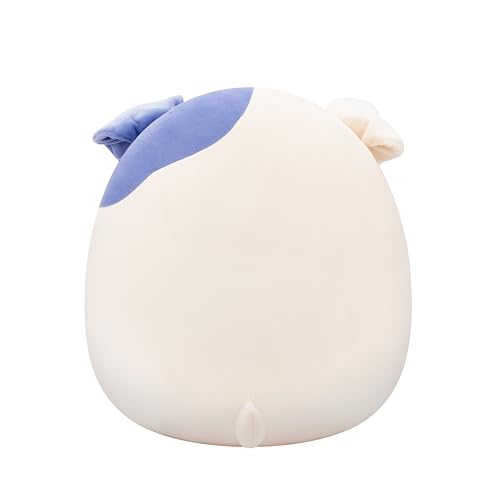 Image of Squishmallows Original 14in Galina The Cream and Periwinkle Bulldog - Official Jazwares Easter Plush (Large)