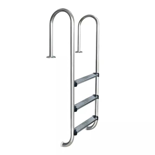 Escalera para piscina de acero inoxidable 304, con barandal miniatura 1