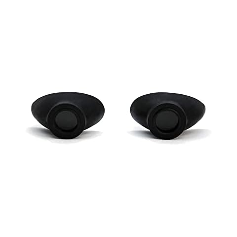 Super Sunnies Slim Flex Strapless UV Eye Protection, FDA Compliant, Individual Tanning Goggles Eyeshields (Black) Cover