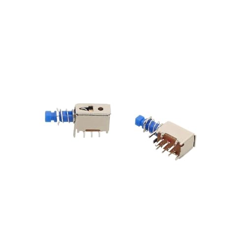 Interruptor pulsador con resorte A04 de 6 pines con fijación precisa y estable de 12V