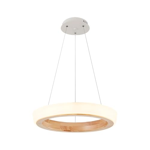 Lampes de plafond suspendues en bois de haute qualité au fini minimaliste