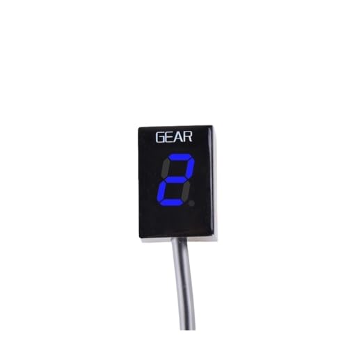 Indicateur de vitesse moto étanche 6 rapports LED bleu pour NC700X