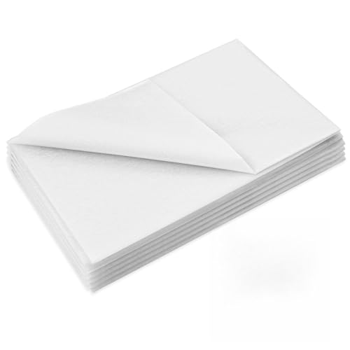 Wamkon 75 x 200 cm breit Bügelvlies Weiß aufbügelbare Vlies Einlagestoff in mittlerer Stärke (50g/m) zum Nähen Quilten Basteln Schneidern