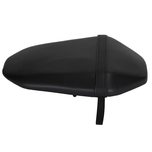 Cojín negro para asiento de pasajero y piloto MT-07 con espuma de alta densidad impermeable