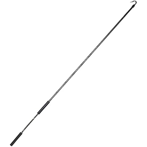 Lihopefe Universal Replacement Metal Crank Wand of Exterior Sun Shades Roller up Blind (Black) Cover
