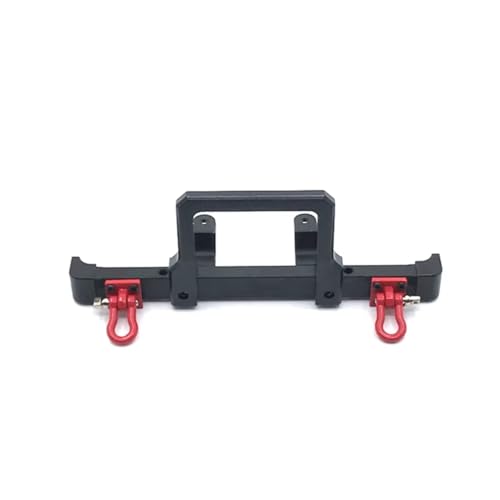 Pare-chocs métal MN99S D90 antichoc en alliage premium noir 1/12