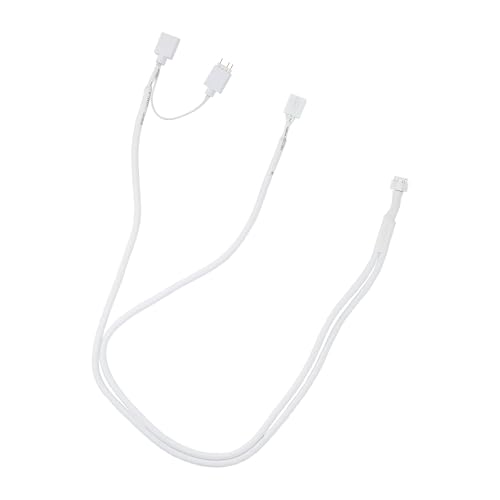 Image of Cooler Master SickleFlow Edge 240 White Single-Frame aRGB PC Case|Liquid Cooler Fan, 240mm, Convenient Single Modular Cable, PWM 2,050 RPM, Air Balance Blades, Loop Dynamic Bearing, aRGB Lighting