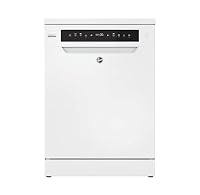 Hoover H-DISH 500 Freestanding Dishwasher, 14 Place Settings, Class B, Wi-Fi & Bluetooth, Speed-Drive Inverter Motor, Active Hygiene, White, 60x60x85 cm - HF 4B7F0W-80