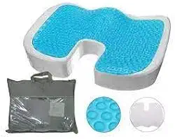 Almofada Anatomica Gel Protetor Coccix C/Capa Supermedy