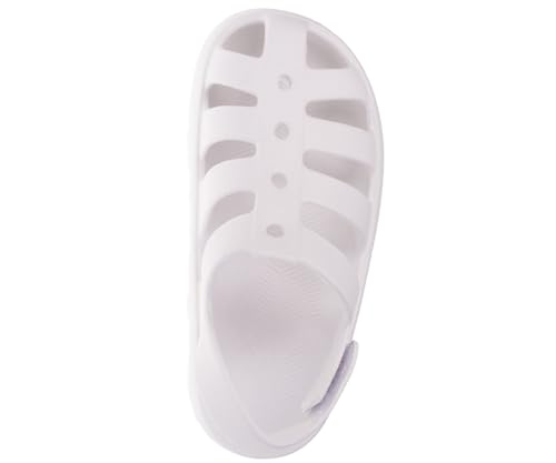 Image of Foamwalk Girl's EVA Slides Fisherman, Buckle Clogs Kids Cloud Slides - Slip On Sandals for Girls Toddler /Little Kid /Big Kid