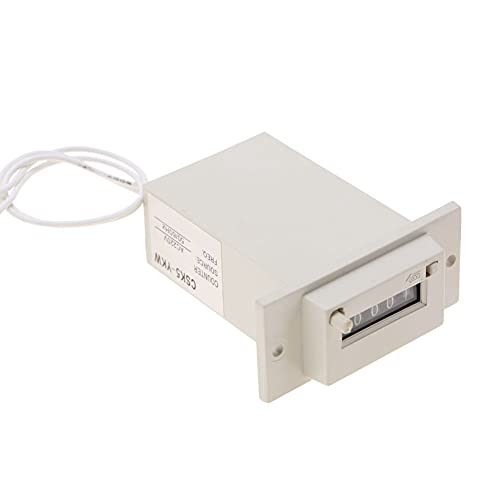 CSK5 YKW Electromagnetic, Electromagnetic Counter, 5 Digit Counter 5 Digit Pulse Counter Electromagnetic Counter Counter Electric Pulse Signaling Counter 5 Digit 0~9999 Count