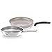 Produktbild Fissler Pfannen-Set, 2-teilig / Ceratal Classic beschichtete Keramik-Pfanne (Ø 28 cm) & Pure Collection unbeschichtete Edelstahl-Pfanne (Ø 24 cm), Made in Germany - Induktions-geeignet