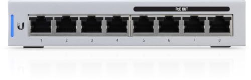 Ubiquiti Networks US-8-60W UniFi 8-Port Gigabit PoE Compliant Managed Switch
