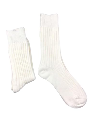 SHENHE Women's 1 Pair Knit Slouchy Breathable Solid Soft Mid Calf Slouch Crew Socks