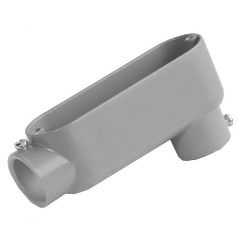 Morris 14142 EMT Set Screw Conduit Body, Aluminum, Type LB, 1-inch Trade Size, 2-Pack