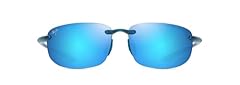 Shiny Transparent Blue/Blue Hawaii Polarized