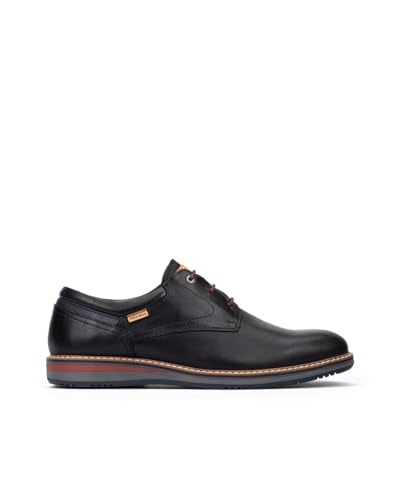 Image of PIKOLINOS Avila M1T-4050 Men's Lace-Up Shoes - Stylish Premium Calfskin Leather - Removable Cushioned Insole - Wide Fit - Lightweight Sole for Everyday Walking Comfort
