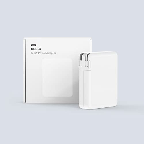 140W USB C Charger for MacBook Pro 16, 15, 14, 13 inch 2024, 2023, 2022, 2021, 2020, 2019, MacBook Air 15 13 inch, iPad pro M4 iPad air M2, PD 3.1 28V Great for M1, M2,M3 Laptop, Original Quality