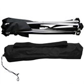 Folding Fabric Picnic Table Side Camping and Beach Beverage Stand