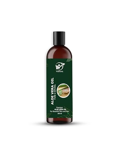 Image of Aloe Vera Essential Oil 360ml Pure Natural Multipurpose Oil for Hair Care Skin Care Massage Aromatherapy Moisturizing and Soothing Essential Oil