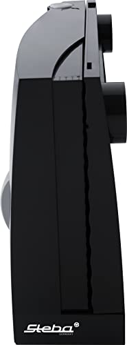 Steba Allesschneider AS100, platzsparend zusammenklappbar, Made in EU, Solinger Edelstahlmesser mit Wellenschliff… – Bild 4