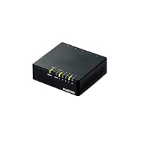 エレコム スイッチングハブ 5ポート 10/100Mbps マグネット付き AC電源 EHC-F05PA-JW w17b8b5 Amazon | エレコム スイッチングハブ 5ポート 10/100Mbps