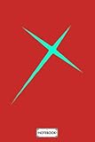  Xeno X B32109 Notebook: Matte Finish Cover, Journal, 6x9 120 Pages, Planner, Lined College Ruled Paper, Diary
