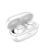 QCY MeloBuds A30, Fone de Ouvido Bluetooth 6.0, Fone sem fio com Cancelamento de Ruído Adaptativo 60dB, Chamada de 8 Microfones, LDAC, Áudio Hi-Res, 50H de Reprodução,À prova d'água IPX5, Branco