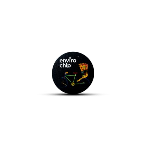 Envirochip for Mobile Phone | EMF Harmonizer Chip | Patented Technology | CE Certified (Commute Black)