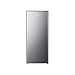 Hisense RR220D4BDE 52cm Freestanding Retro Fridge - 165-litre capacity with 4 star Ice box- Auto Defrost - Wine Rack - Silver - E Rated, H128 x W51.9 x D51.3