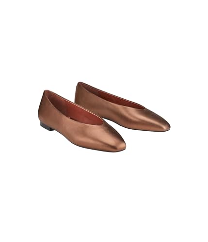 Birdies Women's Crane Leather Flat Mary Jane