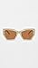 Tory Burch TY7187U Brown & Ivory Horn Sunglasses 53mm
