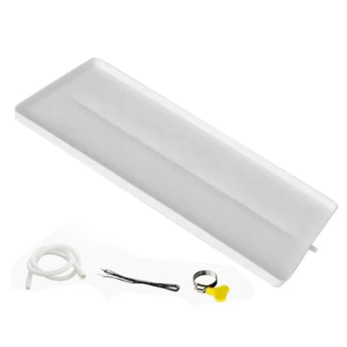 Bac à condensats pour climatiseur split et central avec drainage en plastique durable