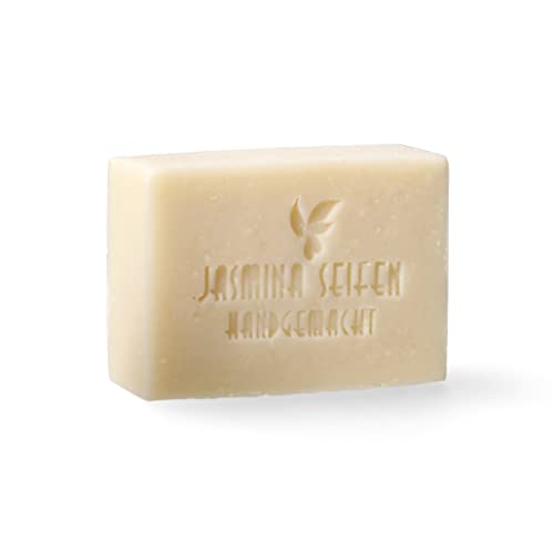 Jabón de sal marina con aceite de árbol de té y aceite de menta, contra espinillas y acné, vegano y sin aceite de palma, sin plástico, contra imperfecciones de la piel