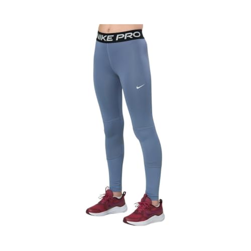 Nike Girls Np Leggings, World Indigo/Black/White, 152/158