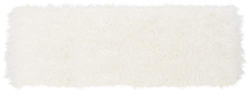 Safavieh Home Collection Mera Glam White Faux Sheepskin And Gold Bench #TOP5