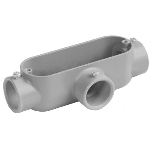 Morris 14164 EMT Set Screw Conduit Body, Aluminum, Type T, 1-1/2