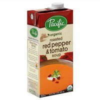Pacific Organic Soup, Roasted Red Pepper & Tomato, 32 Oz. (Pack of 4)USDA Organic