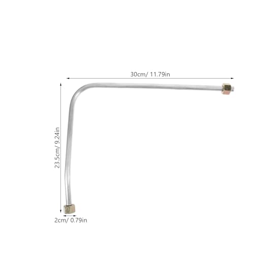 LEDMOMO �G�A�R���v���b�T�[�r�C�ǌ����p�p�C�v 530mm �A���~���y�ʋ�C���z�[�X ��Ə� �K���[�W�Ή��������i