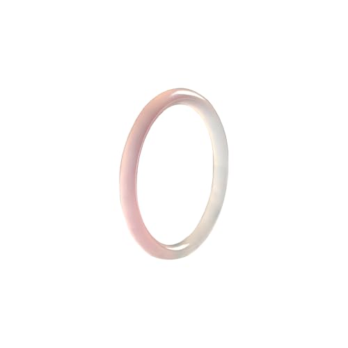 Bracelet en jade naturel véritable jonc rond poli pour femme bijou d'exception
