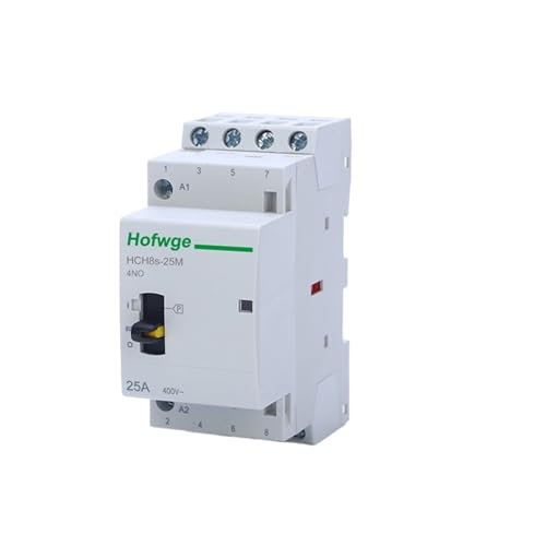 Contacteur modulaire avec commande manuelle pour circuit AC24V - 2