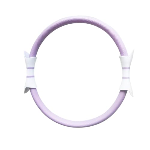 Anillo de yoga para pilates, aro de resistencia ligero para fitness, equipo de ejercicio antideslizante, accesorios de yoga de doble agarre para mujeres y hombres