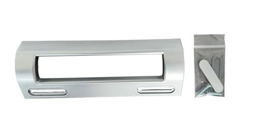 daniplus Türgriff, Griff silber Universal für Kühlschrank, Gefrierschrank LxTxB 196x72x24mm