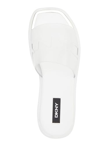 DKNY Womens Laren Platform Slide Slip On Logo Slide Sandals 10 Medium (B,M)3
