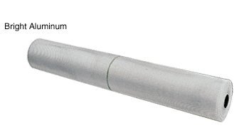 Crl Bright Aluminum 60" Screen Wire - 100' Roll By Cr Laurence #TOP1