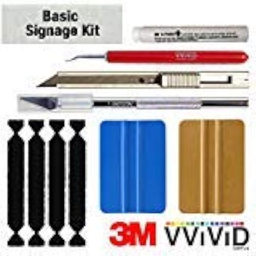 VViViD Detailer Vinyl Car Wrap Tool-Kit (Basic Signage Kit)
