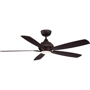 Fanimation FP8533DZ Doren Ceiling Fan, Dark Bronze Fanimation FP8533DZ Doren Ceiling Fan Dark Bronze