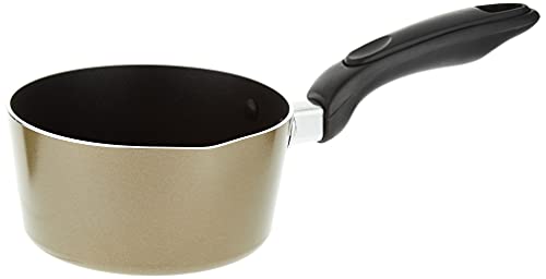 Royalford Non-Stick Milk Pan 14cm/1 Litre Saucepan Pouring Spout with Ergonomic Handle - Tea Pan Saucepan Milk Pot Ideal as Coffee pot Tea pot Milk pot & a Small saucepan