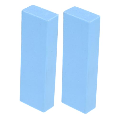 UTHCLO 2piezas Quitamanchas Para Zapatos Casuales y Deportivos Cepillos De Goma Duraderos Limpiador De Sin Agua Para Uso Diario y