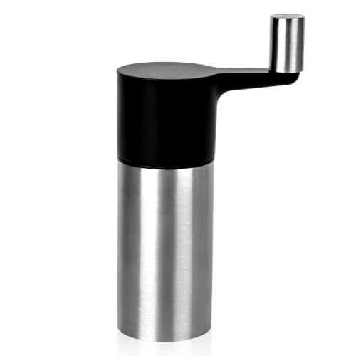 bssmmai Muskatnuss Mühle, Muskatmühle mit Kurbel...